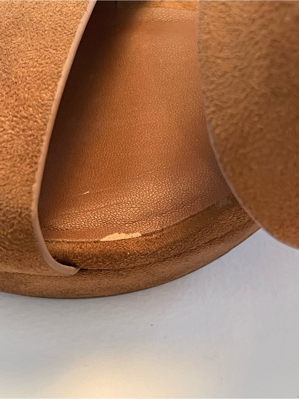 Aerosoles Tan Suede Sing Backs with Block Heel - Picture 6 of 9